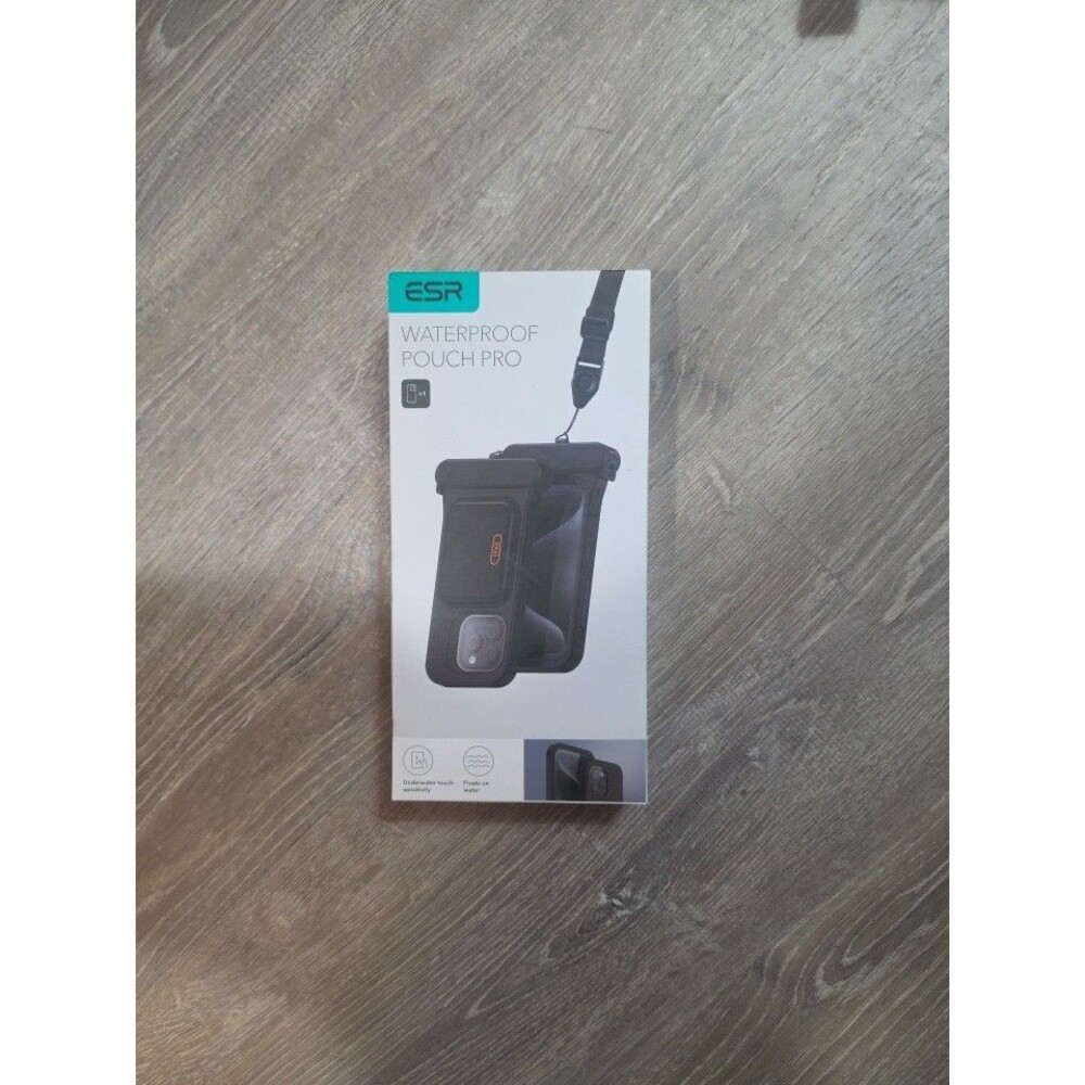 Esr Waterproof Pouch Pro For IPhone 13 Pro 14 Pro 15 Pro New Open Box Black